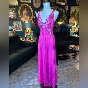 Vintage Olga Nightgown Slip Dress – Style 9297, Size Small